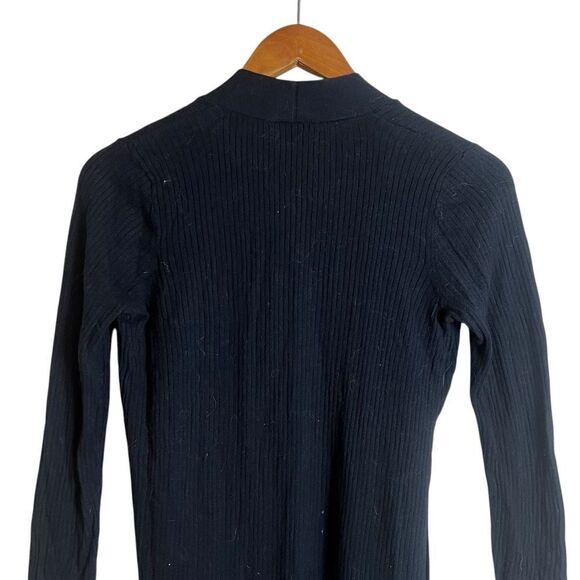 3 for $30! Loft black ribbed cardigan. Size xs - Picture 5 of 7